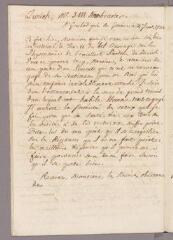 1 vue  - Bonnet, Charles. Copie de lettre à J. M. Armbruster. - Genthod, 24 janvier 1784 (ouvre la visionneuse)