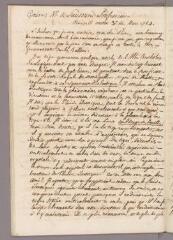 6 vues  - Bonnet, Charles. Copie de 4 lettres à Horace-Bénédict de Saussure. - Sans lieu et Genthod, 3 mars 1784 - 1er décembre 1789 (ouvre la visionneuse)