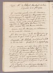 3 vues  - Bonnet, Charles. Copie de 3 lettres à Jean-François Duvillard. - Genthod, 3 septembre 1784 - 26 août 1785 (ouvre la visionneuse)