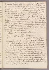 3 vues  - Bonnet, Charles. Copie de 2 lettres à Louis-Vincent Duproz. - Genthod, 26 avril - 28 juin 1785 (ouvre la visionneuse)