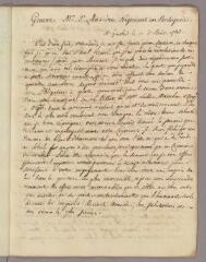 13 vues  - Bonnet, Charles. Copie de 11 lettres à Mr Auzière. - Genthod et \'De ma Retraite\', 1er août 1785 - 10 juin 1789 (ouvre la visionneuse)