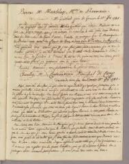 4 vues  - Bonnet, Charles. Copie de 4 lettres à Jacques-André Lullin de Châteauvieux. - \'Du coin de mon feu\', etc., 21 novembre 1785 - 5 janvier 1788 (ouvre la visionneuse)