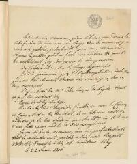 8 vues  - Rey, Marc-Michel. 2 lettres autographes signées à Charles Bonnet. - Sans lieu et Amsterdam, 24 janvier - 13 juin 1776 (Avec adresse) (ouvre la visionneuse)