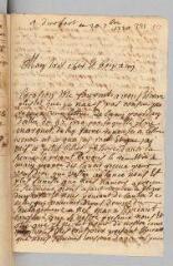 4 vues  - Solier. Lettre autographe signée \'le gouverneur\' à Antoine Court.- Durfort, 20 septembre 1720 (ouvre la visionneuse)