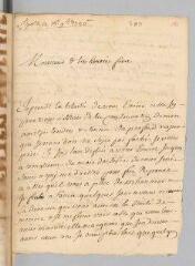 4 vues  - [Rauzier]. Lettre autographe signée \'Reizuar\' à \'Monsieur Jourdan metre cordonier à la grande rue proche St Germain pour M. Truoc [Antoine Court] à Genève\'.- St-Hippolyte, 15 novembre 1720 (ouvre la visionneuse)