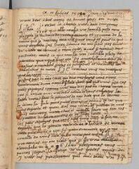4 vues  - Bonbonnoux, Jacques. Lettre autographe signée \'Jaques Bonbonnous\' à Antoine Court.- sans lieu, 10 février 1721 (ouvre la visionneuse)