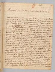 4 vues  - Lettre des prisonniers de La Rochelle signée \'Salle [P.] pour tous\', à Antoine Court.- Prison royale de La Rochelle, 13 mars 1721 (ouvre la visionneuse)