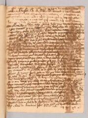 4 vues  - [Salgues le] Cadet. Lettre autographe signée \'Cadé\' à [Antoine Court].- Durfort, 3 mars 1721 (ouvre la visionneuse)
