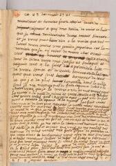 2 vues  - [Bonbonnoux], Jaques. Lettre autographe signée \'Jaques Bonbon...\' à Antoine Court.- sans lieu, 23 mai 1721 (ouvre la visionneuse)