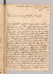 4 vues  - Durand, [Pierre]. Lettre autographe signée à [Antoine Court].- \'Aux Boutierres, ce 18e juin 1721\' (ouvre la visionneuse)