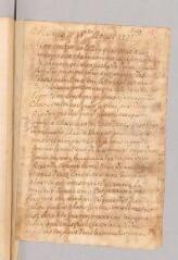 4 vues  - Valadière, Jeanne. Lettre autographe signée à Antoine Court.- Nîmes, 16 août 1721 (ouvre la visionneuse)