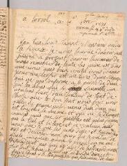 4 vues  - [Simard, Claudine]. Lettre autographe à Antoine Court.- Loriol, 19 septembre 1721 (ouvre la visionneuse)