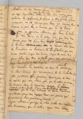 12 vues  - Copie autographe de 2 lettres d\'Antoine Court [?], non signées, au [marquis du] Quene. - sans lieu, [après le 14 août 1719] (ouvre la visionneuse)