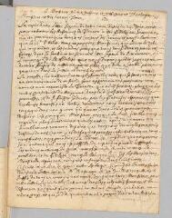 4 vues  - [Auteur non identifié]. Lettre à [Bénédict] Pictet, pasteur et professeur en théologie.- sans lieu, 15 août 1719 (ouvre la visionneuse)