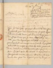 4 vues  - P[lantier], J. Lettre autographe signée \'J.P.\' à Antoine Court à Uzès.- 28 novembre 1719 (ouvre la visionneuse)