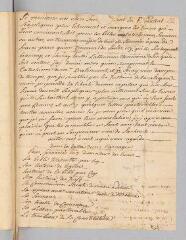2 vues  - Rey. Lettre autographe à Pierre Corteiz.- sans lieu, [1719] (ouvre la visionneuse)