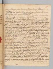4 vues  - V[ial] d[e] B[eaumont], [Jacques]. Lettre autographe signée \'J.V.D.B.\' à Antoine Court.- sans lieu, [juin ou juillet 1721] (ouvre la visionneuse)