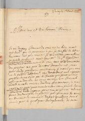 4 vues  - Guex, Fr., ministre. Lettre autographe signée à Antoine Court.- Vevey, 7 août 1731 (ouvre la visionneuse)