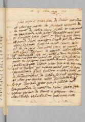 4 vues  - [Therond], mademoiselle. Lettre autographe non signée à \'Monsieur de Goutrepac\' [Antoine Court].- 13 septembre 1731 (ouvre la visionneuse)