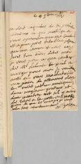4 vues  - Goson, [Marion ?] de. Lettre autographe signée à Antoine Court.- 4 novembre 1731 (ouvre la visionneuse)