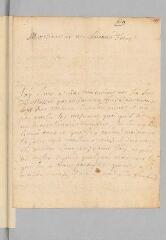 4 vues  - Roumier. Lettre autographe signée \'Roumier\' à Antoine Court.- Apples, 8 novembre 1731 (ouvre la visionneuse)
