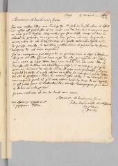 4 vues  - Dachs, J[ohann Jakob]. Lettre autographe signée à Antoine Court.- Berne, 22 novembre 1731 (ouvre la visionneuse)
