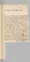 4 vues  - Polier, [Georges]. Lettre autographe signée à Antoine Court.- [1731] (ouvre la visionneuse)