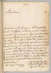 4 vues  - Beaulieu, [de]. Lettre autographe signée à Antoine Court.- 20 septembre 1729 (ouvre la visionneuse)