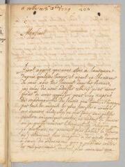 4 vues  - Dumeirol. Lettre autographe signée \'Dumejrol\' à Antoine Court.- Rolle, 2 décembre 1729 (ouvre la visionneuse)