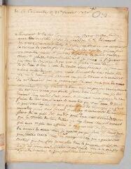 4 vues  - Mouret. Lettre autographe signée \'à Mlle d\'Esperandieu dans la maison de Mme Vallon à Lauzanne\'.- 23 février 1730 (ouvre la visionneuse)