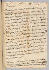 2 vues  - Bonfils, Marion, [servante d\'A. Court]. Lettre autographe signée à [Antoine Court à Berne].- 17 mai 1730 (ouvre la visionneuse)