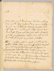 2 vues  - [Cabrières, Françoise et Marguerite]. Lettre non signée à [Antoine Court].- sans date (ouvre la visionneuse)