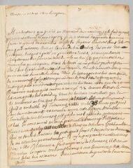 2 vues  - Pictet, [Jean François, ministre (1699-1778)]. Lettre autographe non signée à [Antoine Court].- sans date (ouvre la visionneuse)