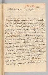 8 vues  - Turretin, Maurice. 2 lettres autographes non signées aux \'Pa[steurs], Pr[édicateurs] et An[ciens] des Eglises sous la Croix\'.- 25 juin 1729 et 1729 (ouvre la visionneuse)