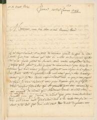 4 vues  - [Cavalier, Henri]. Lettre autographe signée \'Latour\' à Antoine Court.- Genève, 24 février 1744 (ouvre la visionneuse)