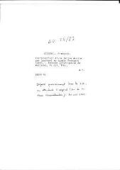 5 vues [Jossevel, François]. Transcription d'une lettre écrite par Jossevel au syndic François Fatio. - Arolsen (principauté de Waldeck), 19 octobre 1765. 4 f.