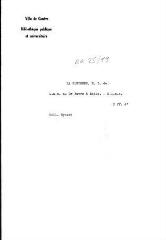 5 vues  - La Fléchère, H. L. de. Lettre autographe signée au Docteur Favre à Rolle. - Sans lieu ni date. 2 f. in-octavo (ouvre la visionneuse)