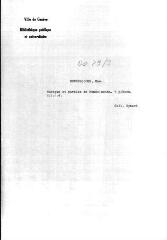 9 vues Mendelssohn, Madame. Musique et paroles de Mendelssohn. 5 pièces. Sans lieu ni date. (Texte des lied en allemand)