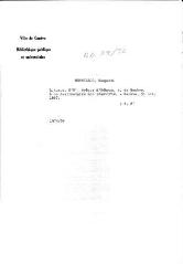 5 vues  - Mermillod, Gaspard. Lettre non autographe signée G\'M\', évêque d\'Hébron, autographe de Genève, à un destinataire non identifié. - Genève, 31 octobre 1867. 2 f. in-octavo (ouvre la visionneuse)