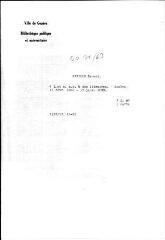 8 vues  - Naville, Ernest. 4 lettres et cartes autographes signées à des libraires. - Genève, 16 février 1866 - 13 janvier 1899. 3 f. in-octavo et 1 carte (ouvre la visionneuse)