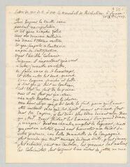 4 vues  - Lettre de Mr. de Voltaire à Mr. le maréchal de Richelieu à Fernex. - 20 décembre 1772 (ouvre la visionneuse)