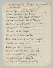 4 vues  - Au chevalier de Florian sur Gonsalve ou les Maures. - 1791 (ouvre la visionneuse)