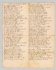 2 vues  - Chanson chantée le 12 décembre 1784 dans la famille Galiffe (ouvre la visionneuse)
