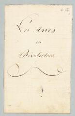 20 vues  - \'Les Anes en Révolution\'. - Circa 1789-1793 (?) (ouvre la visionneuse)