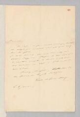 4 vues Girardin, Emile de. Lettre autographe signée à Aug[us]te De la Rive. - Sans lieu, 6 janvier [1840 ou 1841 ?]