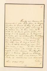 60 vues Guizot, François. 15 lettres et billets autographes signés à Jean-Gabriel Eynard.- Paris, Brompton et sans lieu, 1er mai 1837 - 29 janvier 1859 et sans date