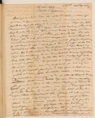 12 vues  - Repnin, Varette. 3 lettres autographes signées à Charles Eynard.- Jagotin et Odessa, 16 novembre 1842 - 10/12 juin 1855 (ouvre la visionneuse)