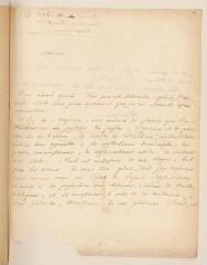 2 vues  - Bernoulli, Daniel (1700-1782). Lettre autographe signée à [Auguste Tissot].- Bâle, 23 novembre 1763 (ouvre la visionneuse)