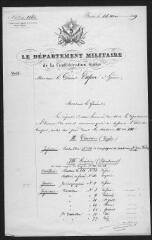 2 vues  - Friedrich Frey-Hérosé, chef du Département militaire fédéral. Lettre signée à Guillaume Henri Dufour. Berne, 16 mai 1859 (ouvre la visionneuse)