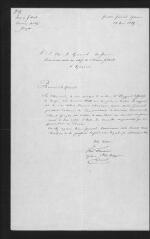 2 vues Louis Tronchin, capitaine d'état major. Lettre autographe signée à Guillaume Henri Dufour. Genève, 16 mai 1859